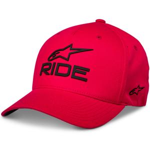 Casquette Alpinestars Ride Sonic rouge-noir