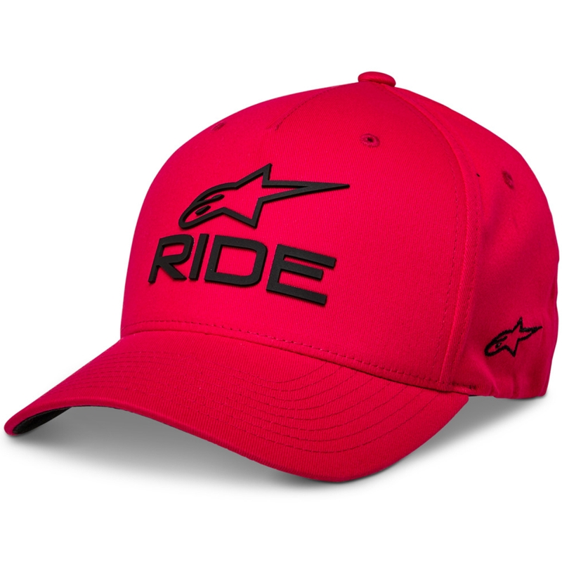 Casquette Alpinestars Ride Sonic rouge-noir