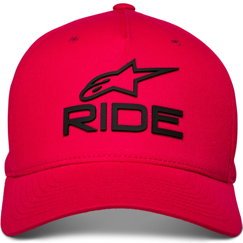 Casquette Alpinestars Ride Sonic rouge-noir