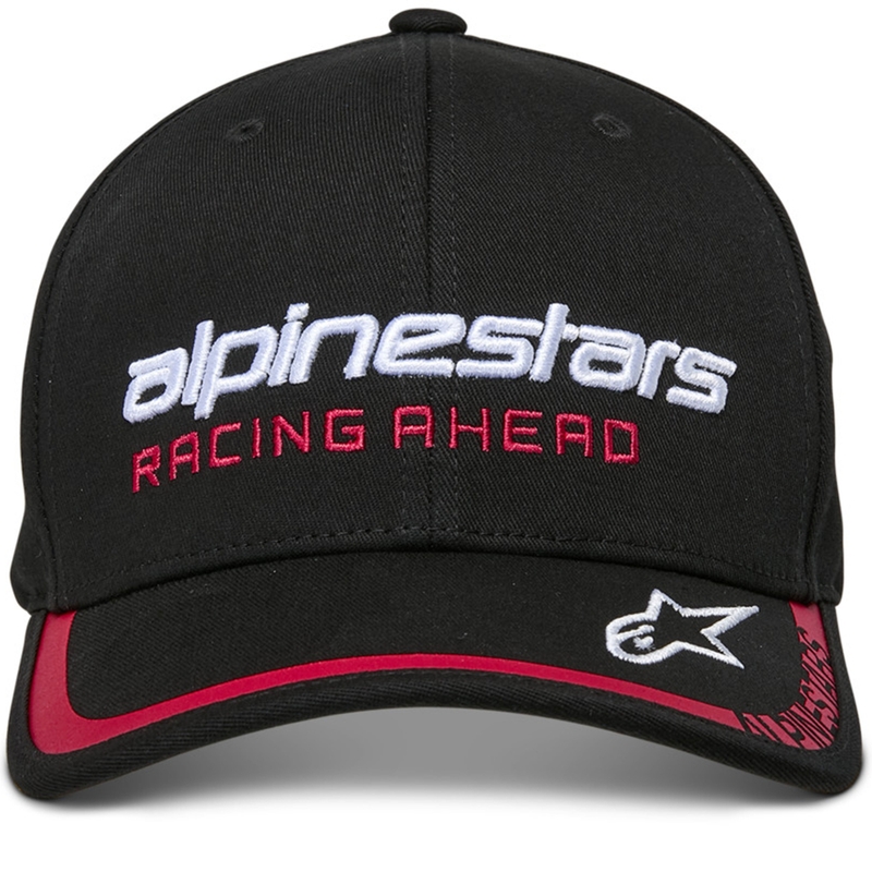 Casquette Alpinestars Ident noir-rouge