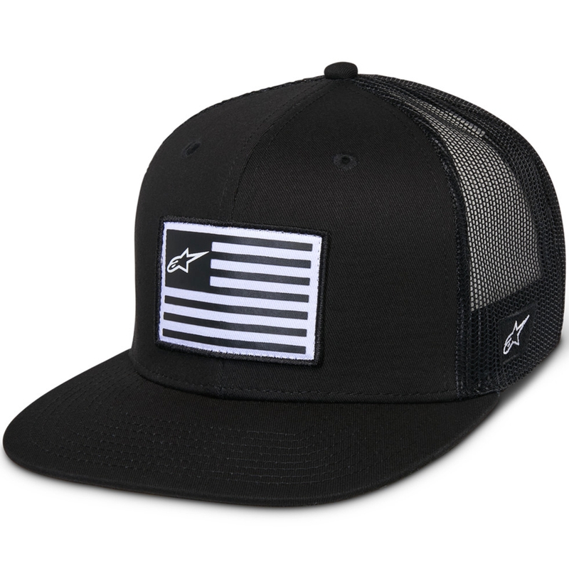 Casquette Alpinestars Flag noir-noir