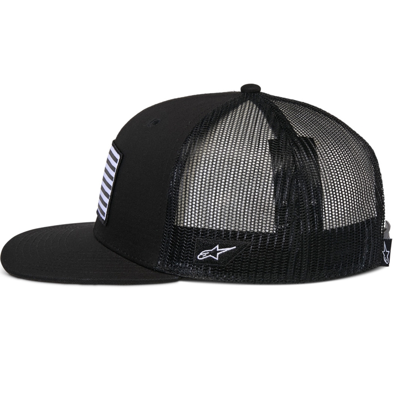 Casquette Alpinestars Flag noir-noir