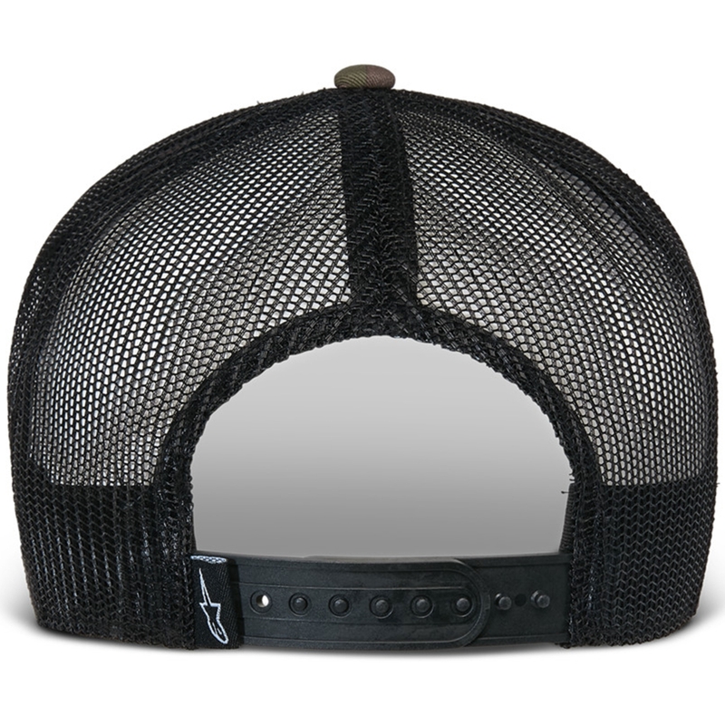 Casquette Alpinestars Flag verte camouflage-noir