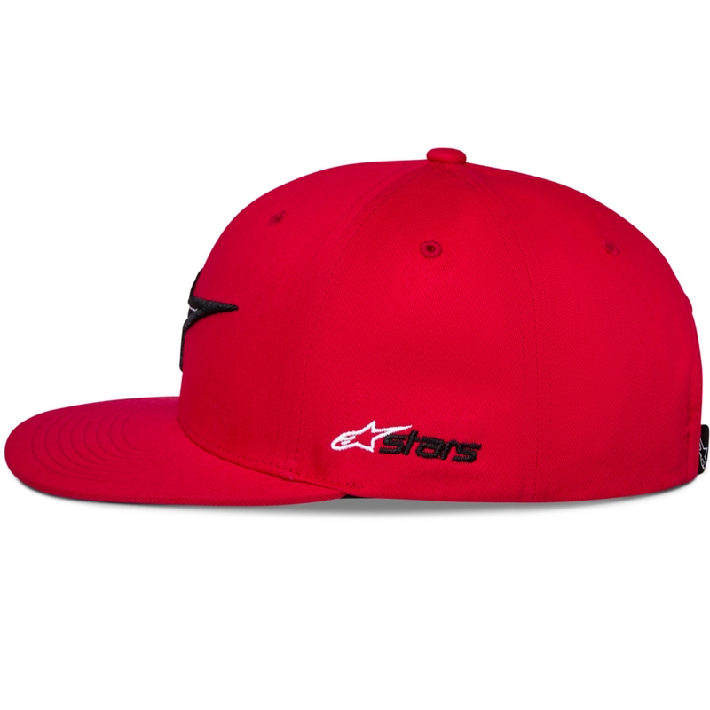 Casquette Snapback épaisse Alpinestars rouge