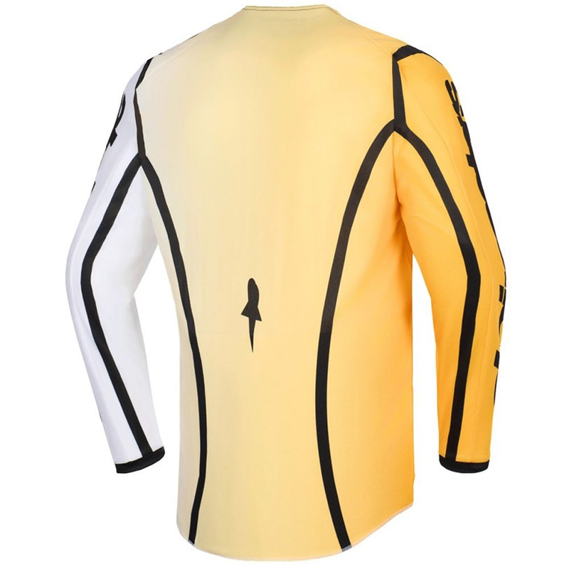Maillot de motocross Alpinestars Fluid Apex jaune-noir