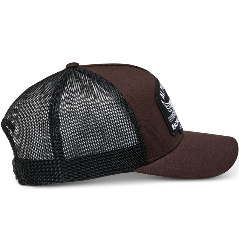 Casquette Alpinestars Heritage Patch marron-noir