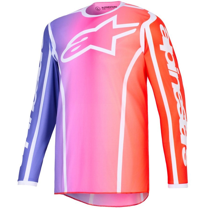 Maillot de motocross Alpinestars Fluid Apex multicolore
