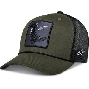 Casquette Alpinestars Booted vert-noir