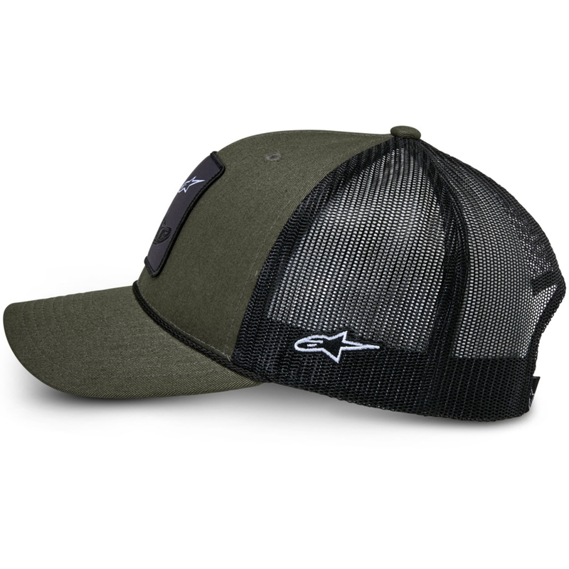 Casquette Alpinestars Booted vert-noir