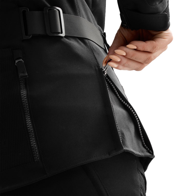 Veste moto femme Rebelhorn Hardy 3.0 noire