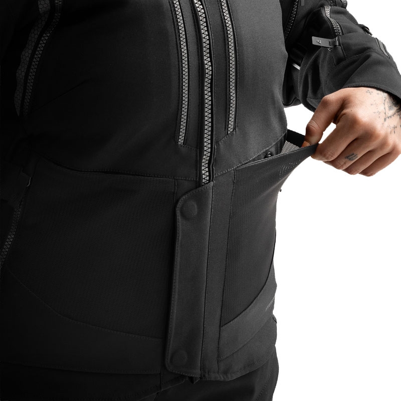 Veste moto femme Rebelhorn Hardy 3.0 noire