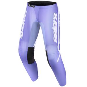 Dámské motokrosové kalhoty Alpinestars Stella Fluid Apex fialovo-bílé