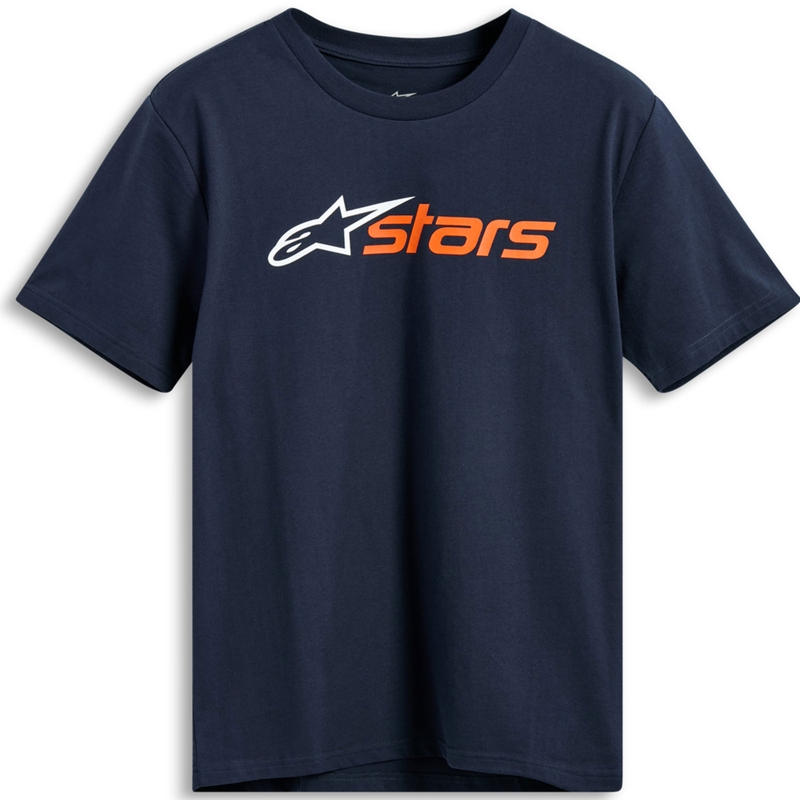 Tričko Alpinestars Blaze 2.0 CSF modro-bílo-oranžové