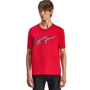 T-shirt Alpinestars Ageless Shadow CSF rouge