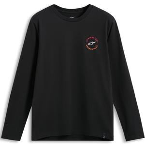 T-shirt à manches longues Alpinestars True CSF noir