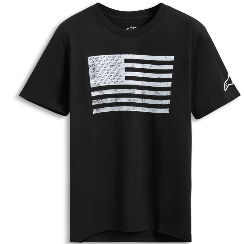 T-shirt Alpinestars Waving Patch CSF noir