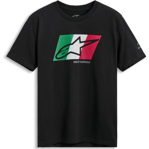 T-shirt Alpinestars Global CSF noir-vert-blanc-rouge