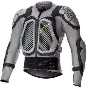 Protège-corps Alpinestars Bionic Action 2 noir-gris-jaune fluo