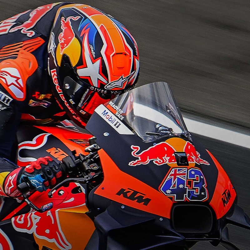 Casque intégral de moto Alpinestars Supertech R-10 Element carbone fluo rouge et blanc