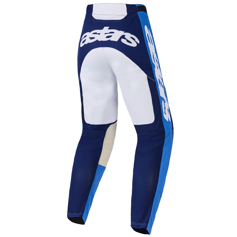 Motokrosové kalhoty Alpinestars Racer Riway modro-světle modro-bílé