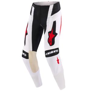 Motokrosové kalhoty Alpinestars Techstar Knif černo-bílo-modro-červené