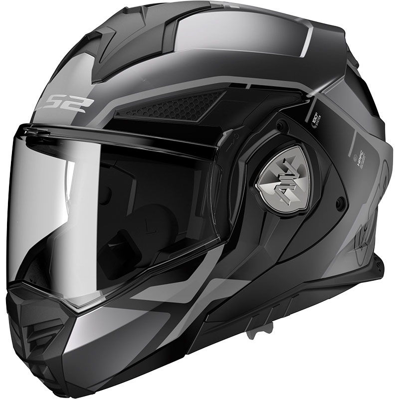 Casque moto modulable LS2 FF901 Advant X Metryk titane