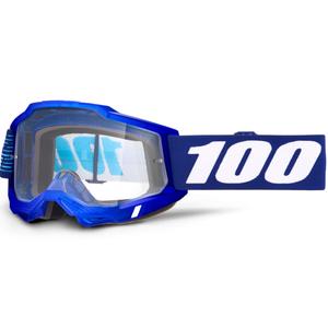 Lunettes de motocross 100% Accuri 2 2028 avec plexiglas transparent