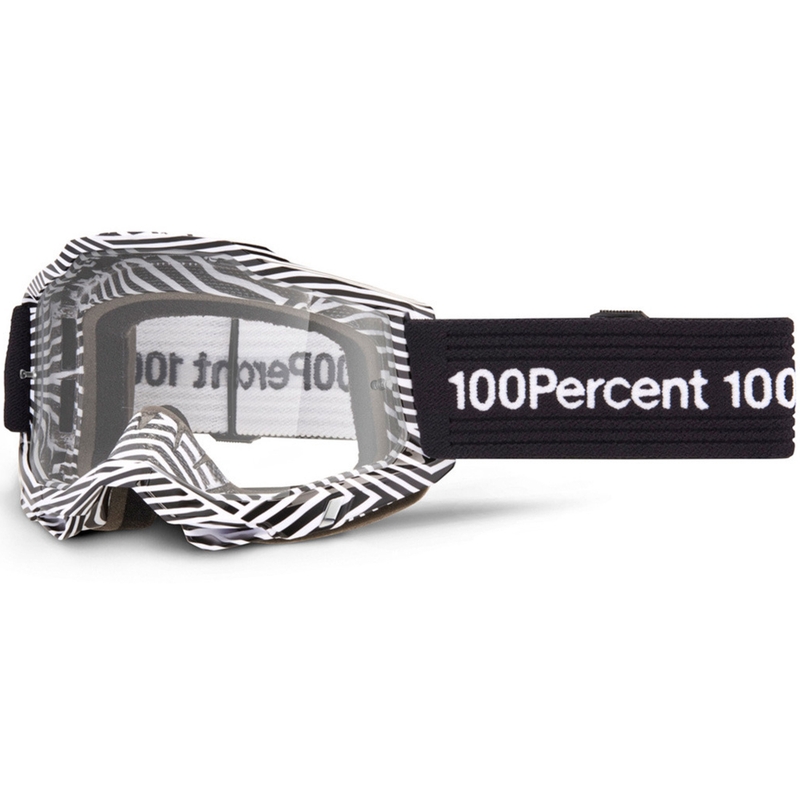 Lunettes de motocross 100% Accuri 2 Samba avec plexiglas transparent