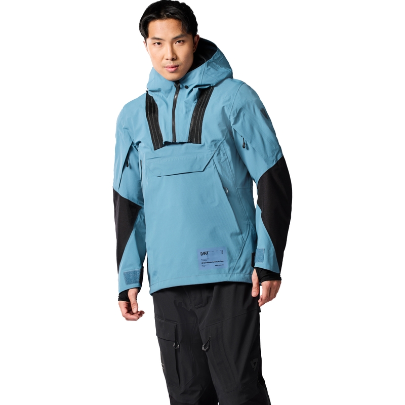 Blouson moto Revit Blackwater 3 H2O bleu-noir