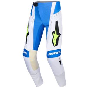 Motokrosové kalhoty Alpinestars Techstar Knif modro-černo-fluo žluté