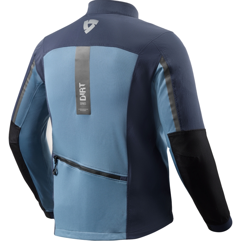 Veste de moto Revit Territory 2 bleu-noir