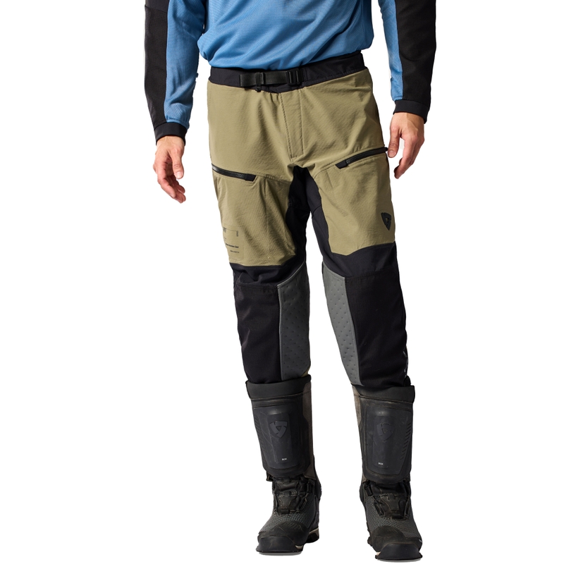 Pantalon de moto Revit Peninsula 2 vert-noir