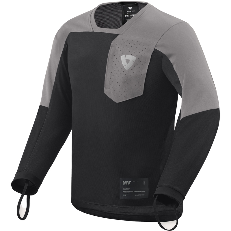 Maillot de motocross Revit Sierra 2 noir-gris