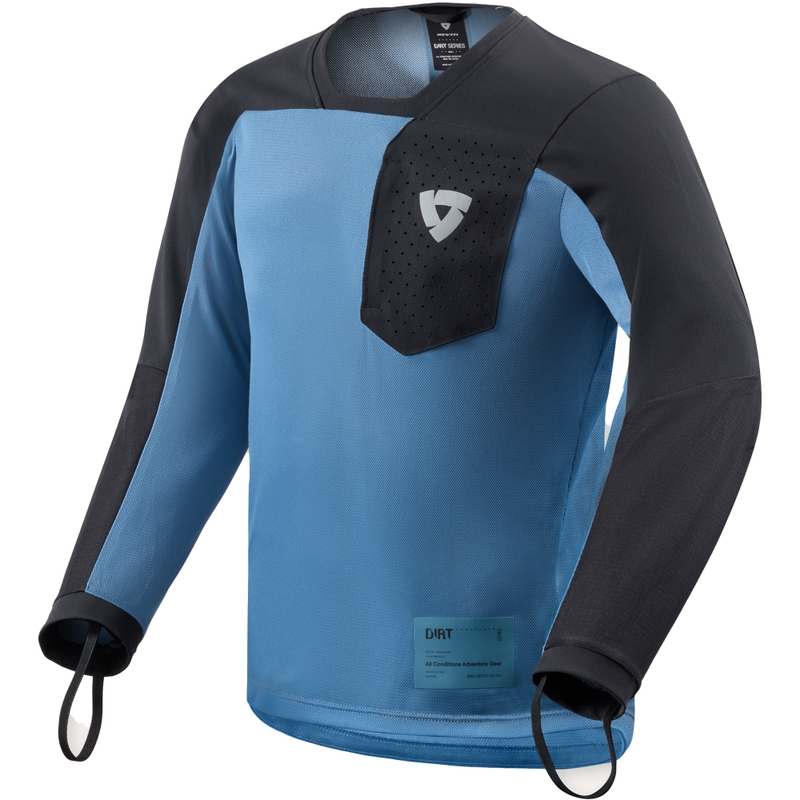 Maillot de motocross Revit Sierra 2 bleu-noir