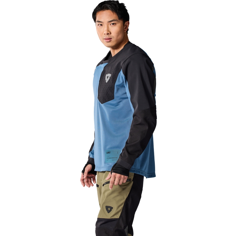 Maillot de motocross Revit Sierra 2 bleu-noir