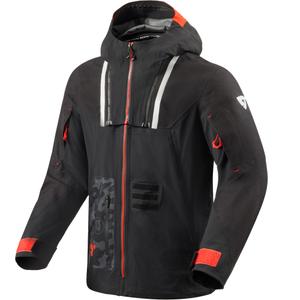 Veste moto Revit Vision H2O noir-rouge