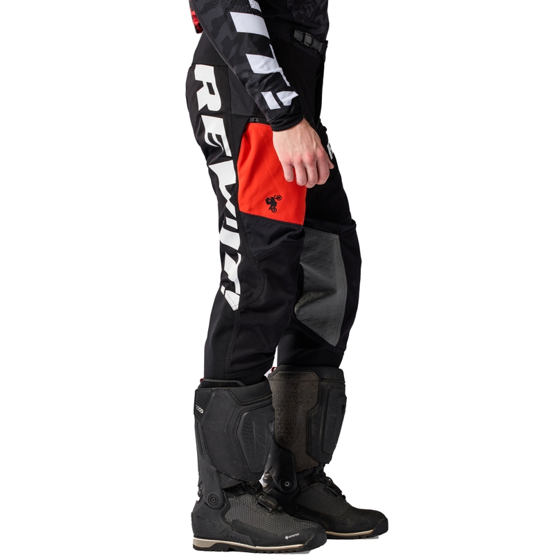 Pantalon moto Revit Lejano noir-rouge