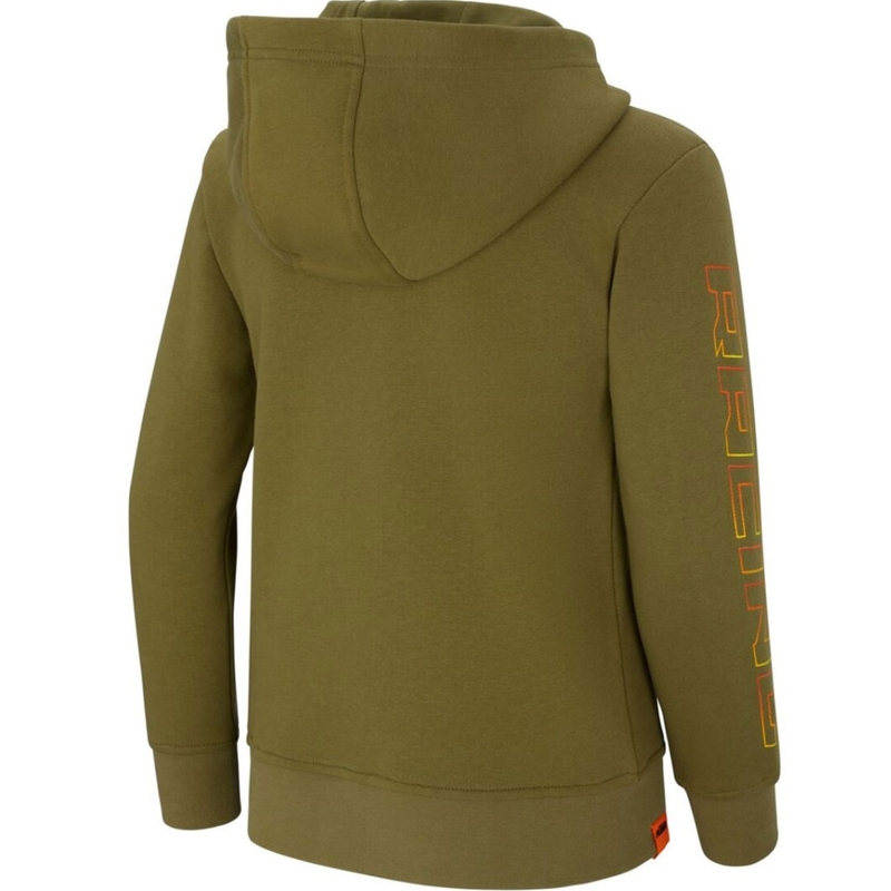 Sweat à capuche KTM Racing pour enfant kaki