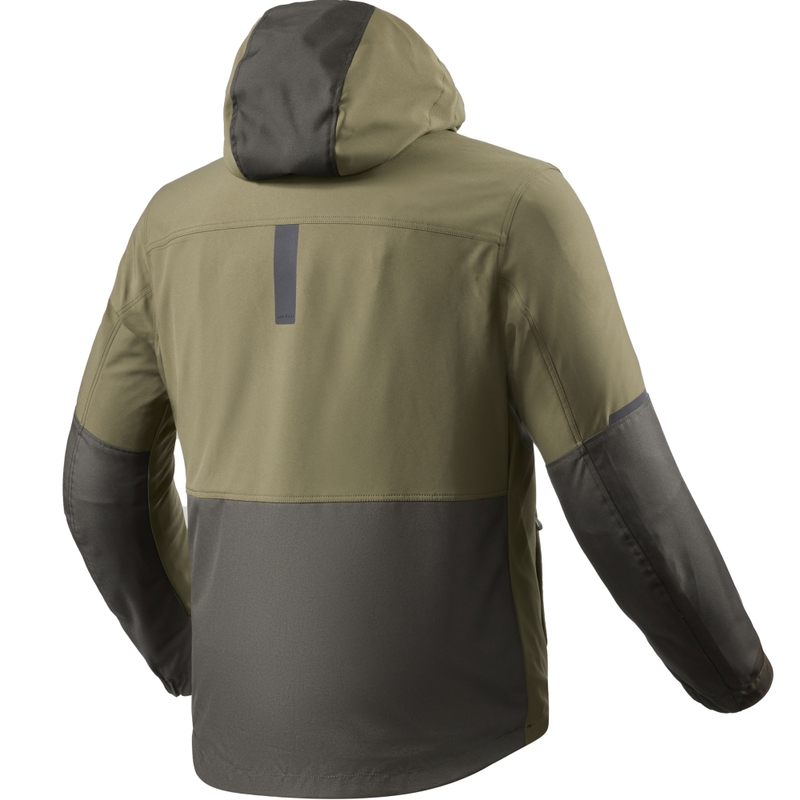 Veste moto Revit Traffic 2 H2O Tarmac verte