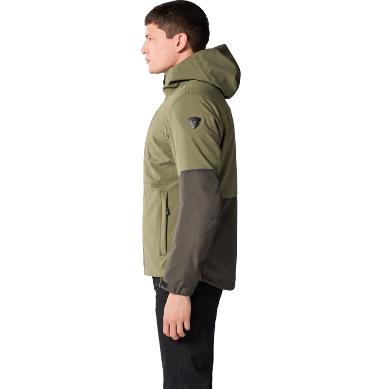 Veste moto Revit Traffic 2 H2O Tarmac verte