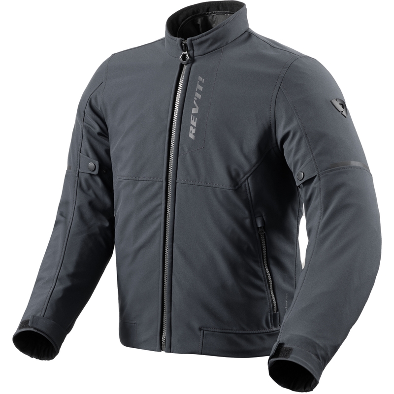 Veste de moto Revit Shade 2 H2O bleu foncé