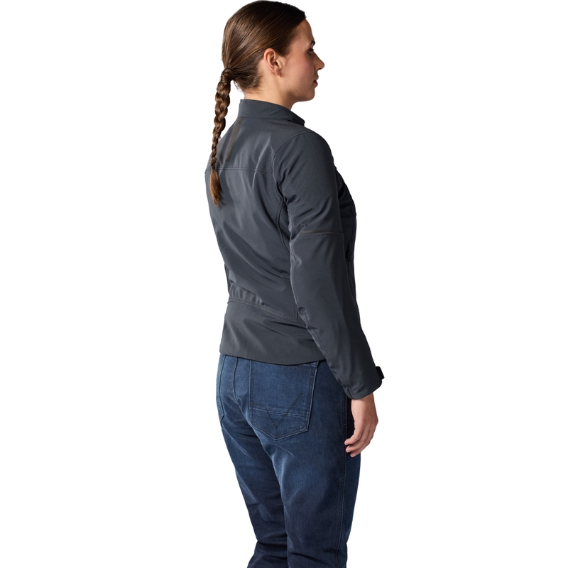 Veste de moto femme Revit Shade 2 H2O bleu foncé