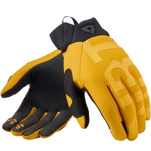 Gants de moto Revit Coast jaune moutarde