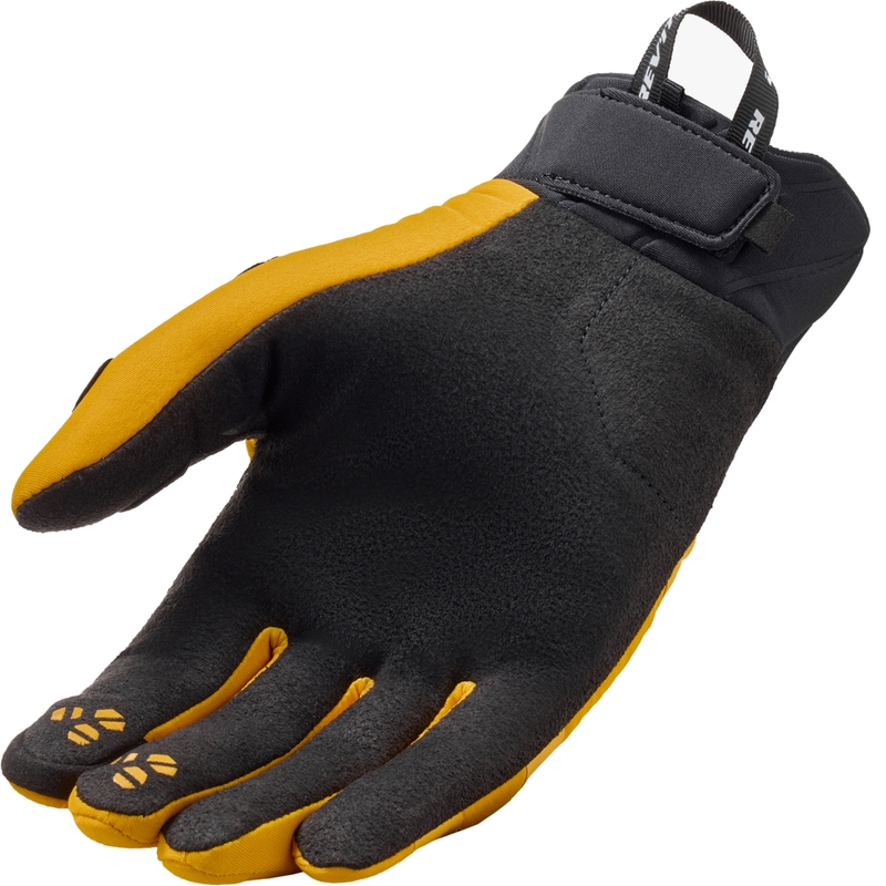 Gants de moto Revit Coast jaune moutarde