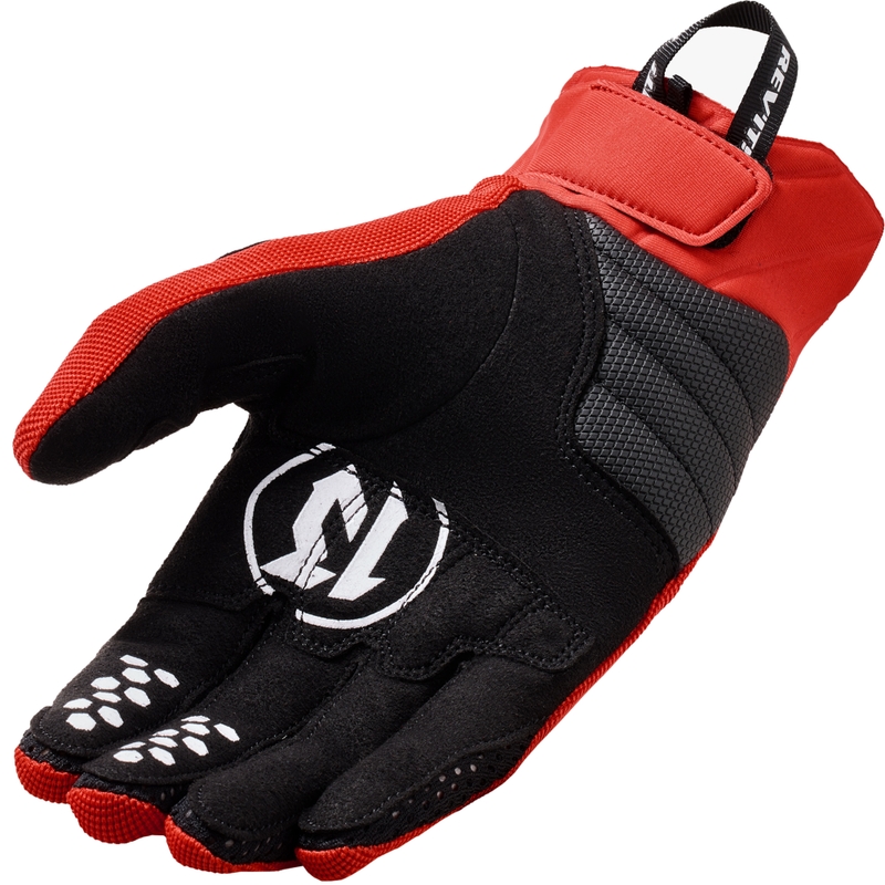 Gants de moto Revit Escondido rouges
