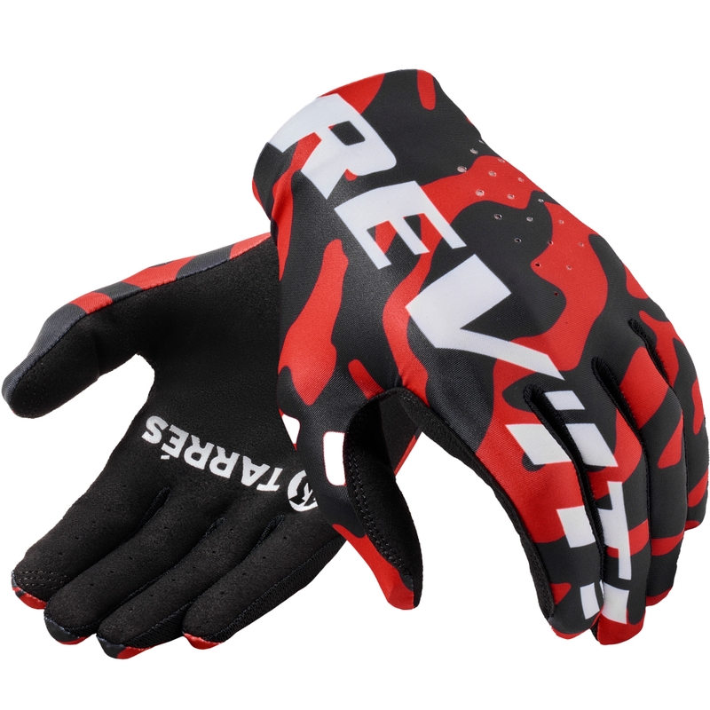 Revit Tacto gants de motocross rouge