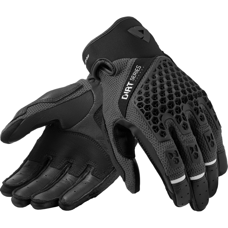 Gants de moto Revit Caliber 2 noir-gris