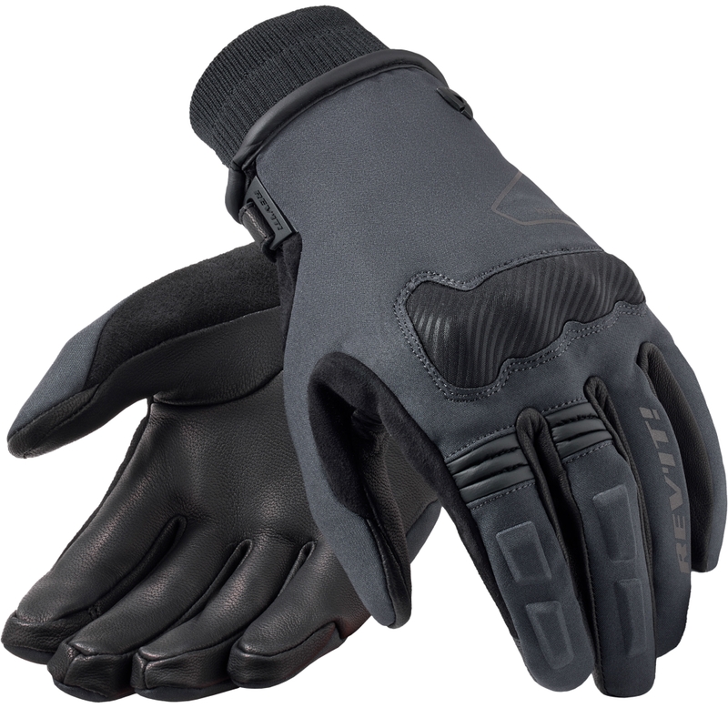 Gants de moto Revit Hydra 3 H2O bleu foncé-noir