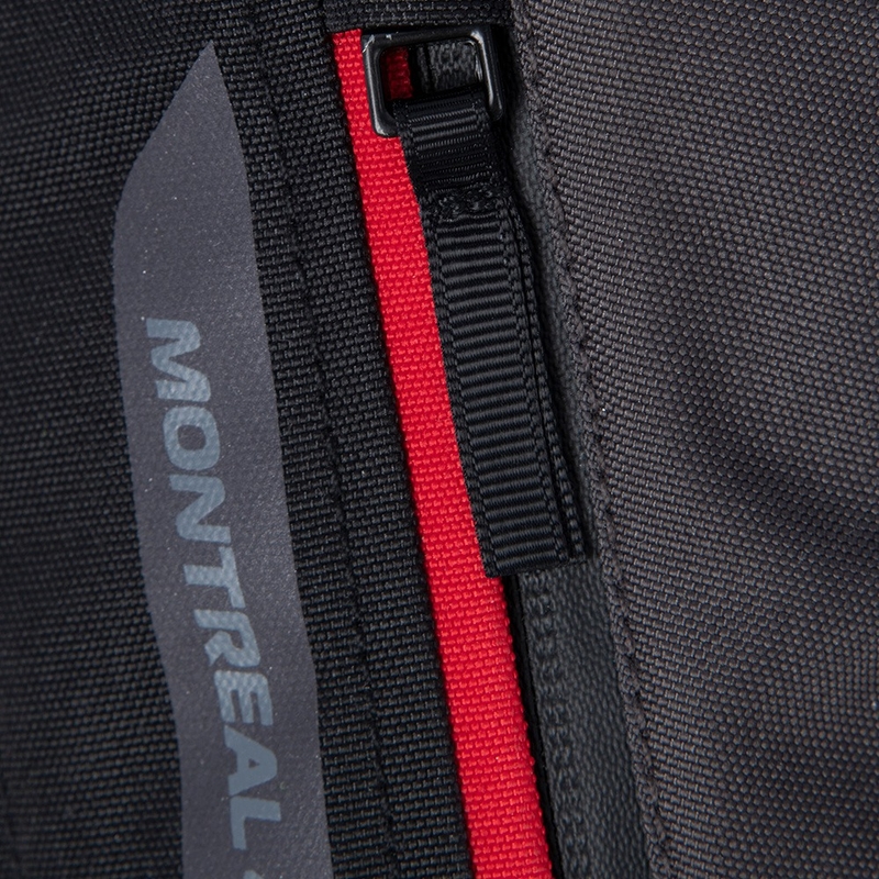 Veste de moto Oxford Montreal 4.0 Dry2Dry™ noir-gris-rouge