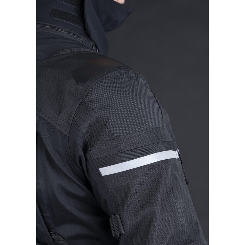 Veste de moto Oxford Advanced Stormland Dry2Dry™ noire